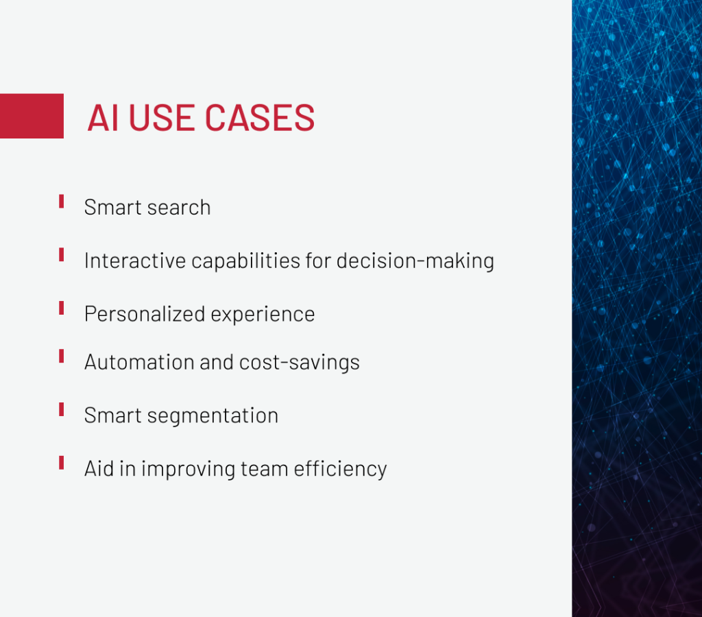 AI Use Cases for Ecommerce Projects